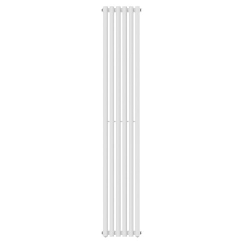 Sinclair White 1800mm x 295mm Vertical Single Panel Radiator Front View