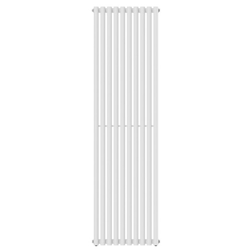 Sinclair White 1800mm x 495mm Vertical Single Panel Radiator Front View