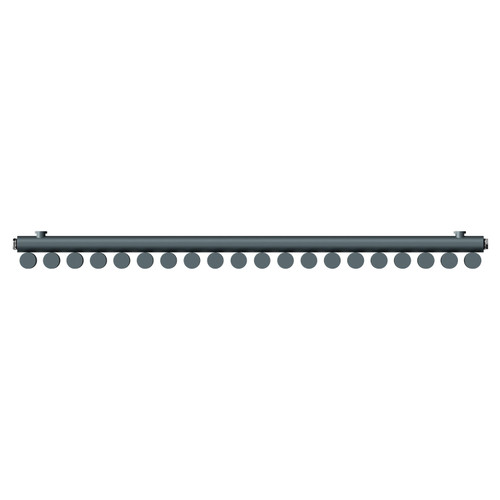 Sinclair Anthracite 600mm x 995mm Horizontal Single Panel Radiator Top View