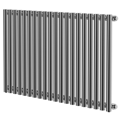 Sinclair Chrome 600mm x 995mm Horizontal Single Panel Radiator Right Hand View