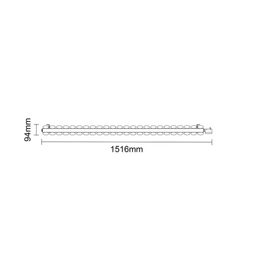 Boone Colore Matt Black 600mm x 1440mm Horizontal Digital Thermostatic Electric Double Panel Radiator Dimensions