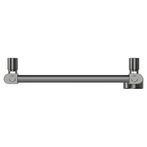 Pizarro Colore Gunmetal Grey 800mm x 400mm Straight Digital Thermostatic Electric Heated Towel Rail View from Top