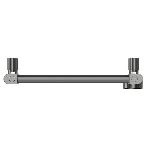 Pizarro Colore Gunmetal Grey 1200mm x 400mm Straight Digital Thermostatic Electric Heated Towel Rail View from Top