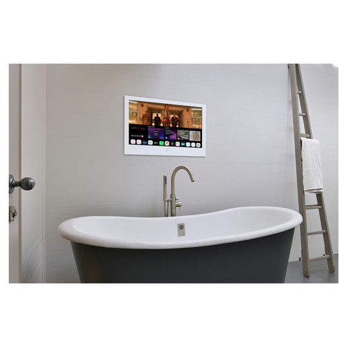 ProofVision Premium White 27" Waterproof Bathroom Smart Television - PVB27WW Lifestyle 3