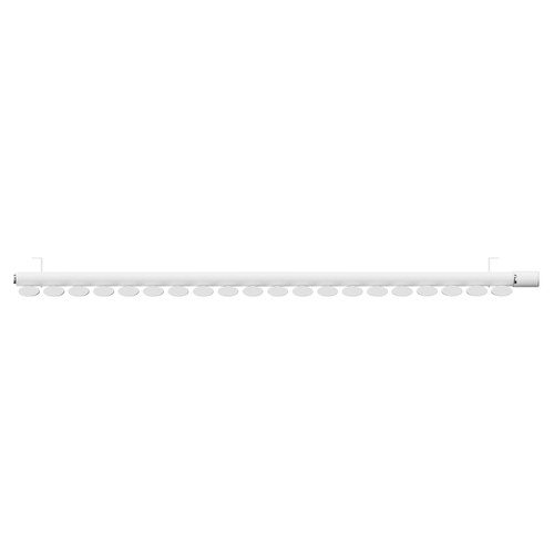 Boone White 600mm x 1200mm Horizontal Electric Single Panel Radiator Top View