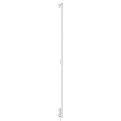 Sinclair White 1800mm x 295mm Vertical Single Panel Electric Radiator View from Side