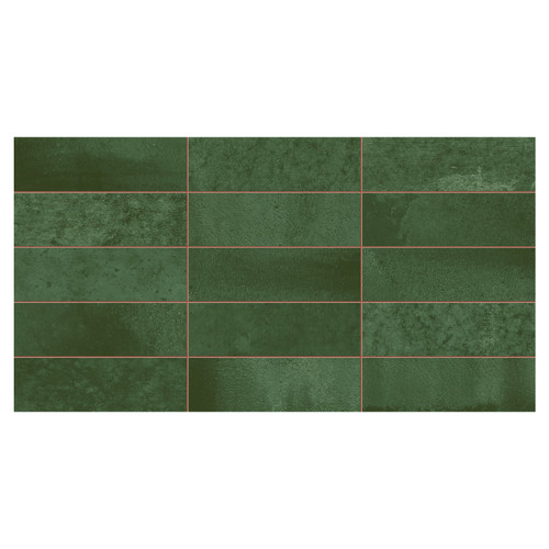 Nexti Emerald 31.6cm x 60cm Ceramic Wall Tile Swatch