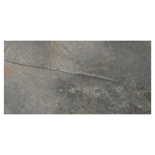Masterstone Polished Graphite 60cm x 120cm Porcelain Wall and Floor Tile Swatch 4
