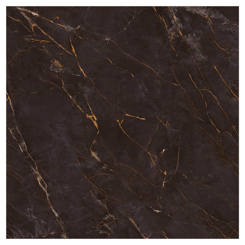 Carrastone Matt Black 59.8cm x 59.8cm Porcelain Wall and Floor Tile Swatch 3