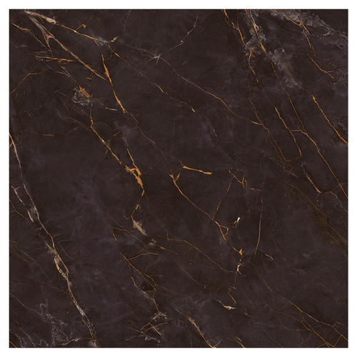Carrastone Matt Black 59.8cm x 59.8cm Porcelain Wall and Floor Tile Swatch 4