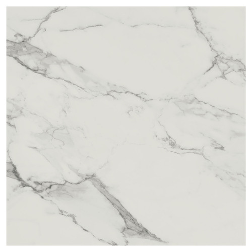 Carrastone Matt White 59.8cm x 59.8cm Porcelain Wall and Floor Tile Swatch