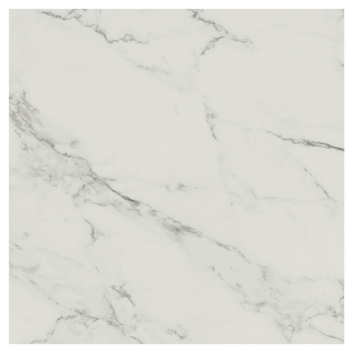 Carrastone Matt White 59.8cm x 59.8cm Porcelain Wall and Floor Tile Swatch 2