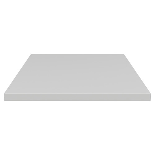Napoli Gloss Grey Pearl 800mm Worktop Side View