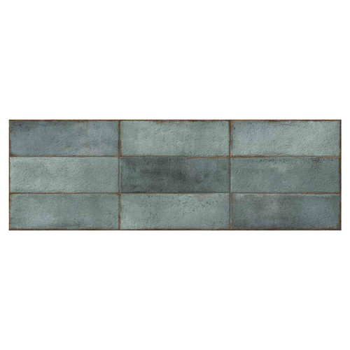 Juno Emerald 30cm x 90cm Ceramic Wall Tile Swatch 5