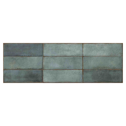 Juno Emerald 30cm x 90cm Ceramic Wall Tile Swatch 7