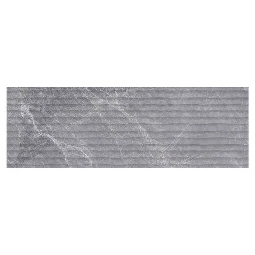 Adela Grey Decor 30cm x 90cm Ceramic Wall Tile Swatch 8
