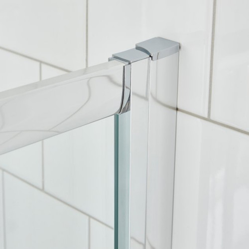 Nuie Ella Chrome 1850mm x 900mm Quadrant Shower Enclosure - SQU9-E5 Lifestyle