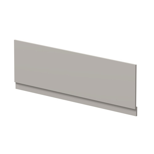 Hudson Reed Matt Pebble Grey 1700mm Bath Front Panel with Plinth - MPC3205 Main Image