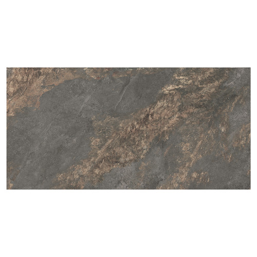 Auric Matt Graphite 60cm x 120cm Porcelain Wall and Floor Tile Pattern 3