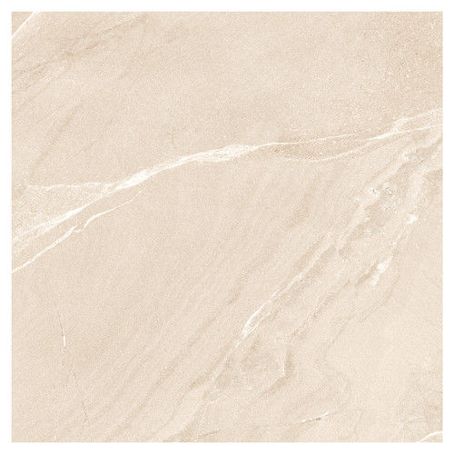 Lagom Matt Sand 60cm x 60cm Porcelain Wall and Floor Tile Pattern 1