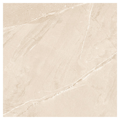 Lagom Matt Sand 60cm x 60cm Porcelain Wall and Floor Tile Pattern 2