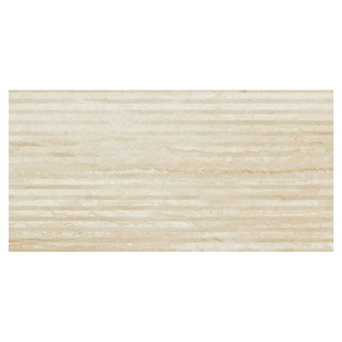 Silence Matt Beige Decor 29.8cm x 59.8cm Ceramic Wall Tile Pattern 5