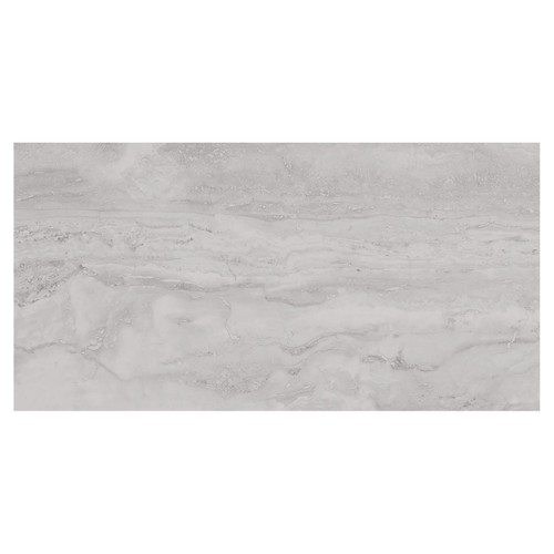 Silence Matt Silver 29.8cm x 59.8cm Ceramic Wall Tile Pattern 1