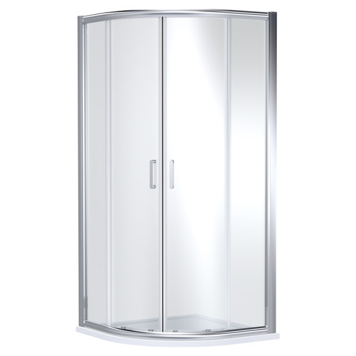 Luma 8 Chrome 1000mm 2 Door Quadrant Shower Enclosure Main Image