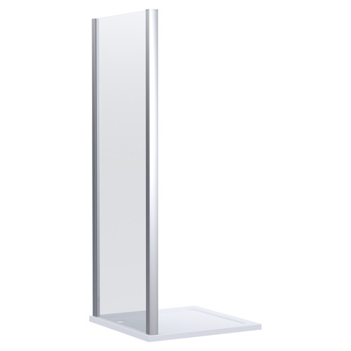 Luma 8 Chrome 1000mm Shower Enclosure Side Panel Main Image