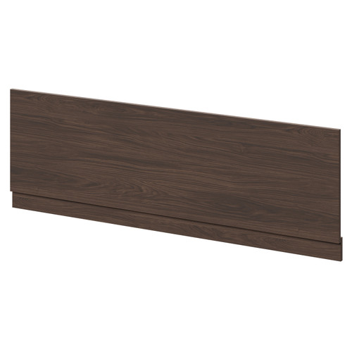 Napoli Brown Oak 1700mm Front Bath Panel with Plinth Right Hand View