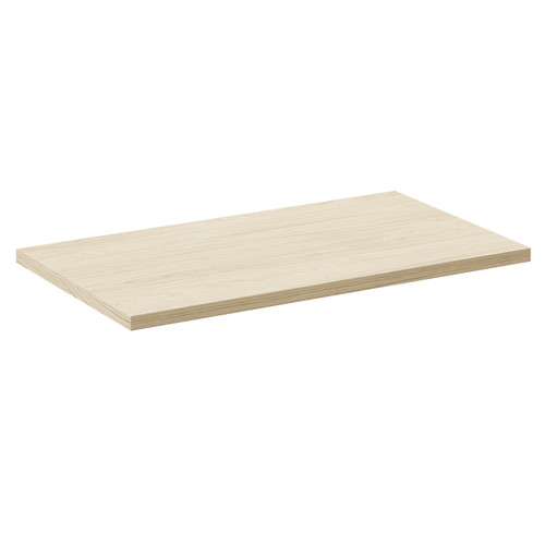 Napoli 460 Light Oak 800mm Worktop Left Hand View