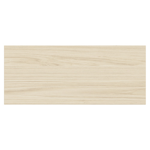 Napoli Light Oak 300mm Floating Bathroom Shelf Top Down View