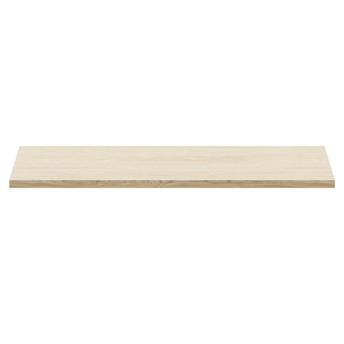 Napoli 390 Light Oak 1000mm Worktop Front View