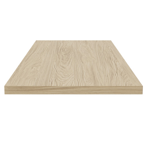Napoli 390 Light Oak 1000mm Worktop Side View