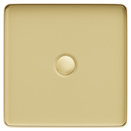 Paxos Colore Brushed Brass 400mm x 400mm Square Stainless Steel Countertop Basin View from Top