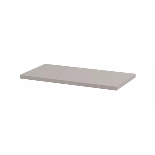 Hudson Reed Fusion Compact Matt Pebble Grey 500mm x 260mm Laminate Worktop - OFF3241 Main Image