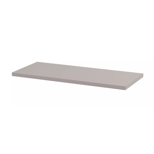 Hudson Reed Fusion Compact Matt Pebble Grey 600mm x 260mm Laminate Worktop - OFF3242 Main Image