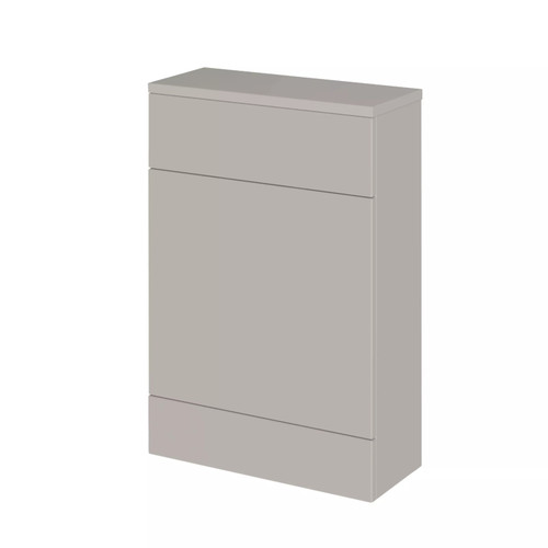 Hudson Reed Fusion Compact Matt Pebble Grey 600mm Combination Toilet Unit with Worktop - CBI3219A Main Image