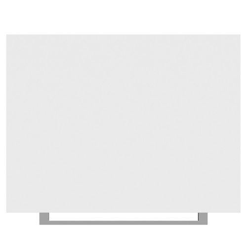 Napoli 390 Gloss White 500mm Wall Mounted Single Drawer Vanity Unit for Countertop Basins Top View