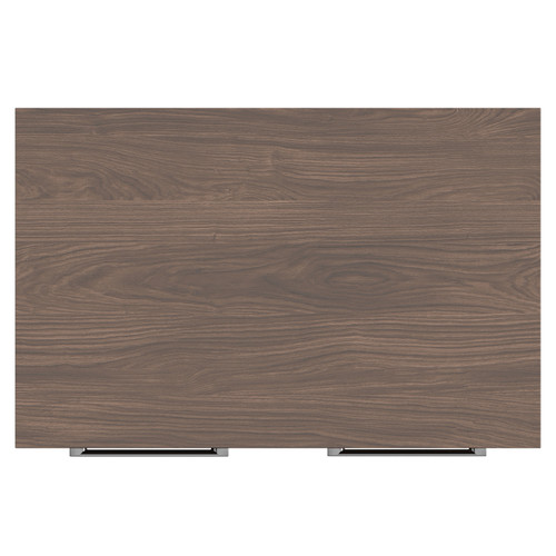 Napoli 390 Brown Oak 600mm 2 Door Vanity Unit for Countertop Basins Top View