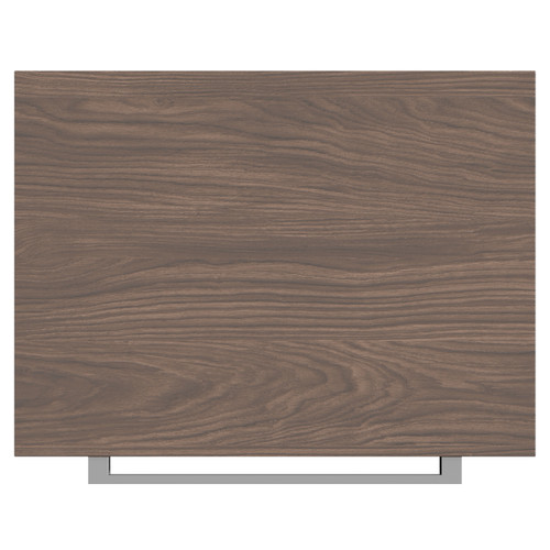 Napoli 390 Brown Oak 500mm 2 Drawer Vanity Unit for Countertop Basins Top View