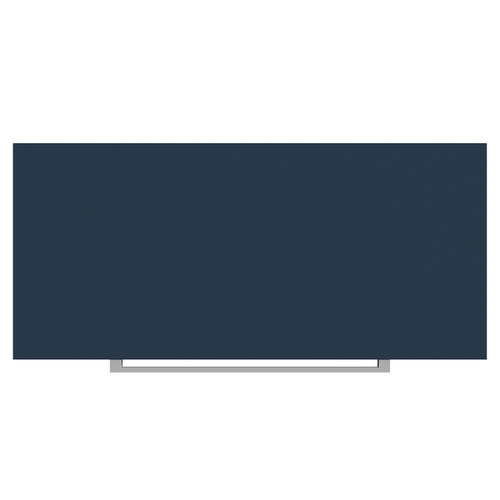 Napoli 390 Deep Blue 800mm 2 Drawer Vanity Unit for Countertop Basins Top View