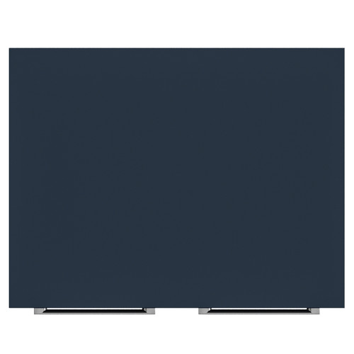 Napoli 390 Deep Blue 500mm 2 Door Vanity Unit for Countertop Basins Top View