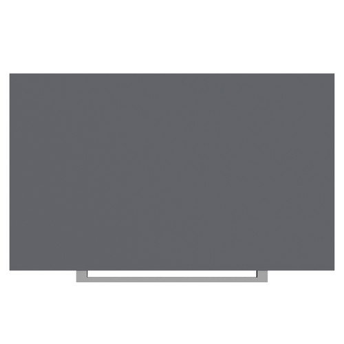 Napoli 390 Gloss Grey 600mm Wall Mounted 2 Drawer Vanity Unit for Countertop Basins Top View