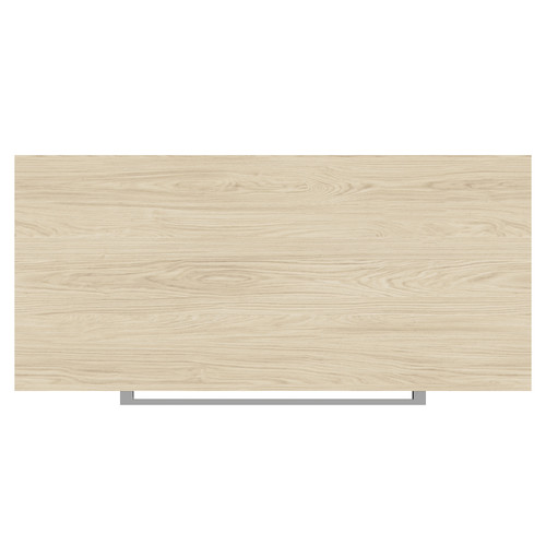 Napoli 390 Light Oak 800mm Wall Mounted 2 Drawer Vanity Unit for Countertop Basins Top View