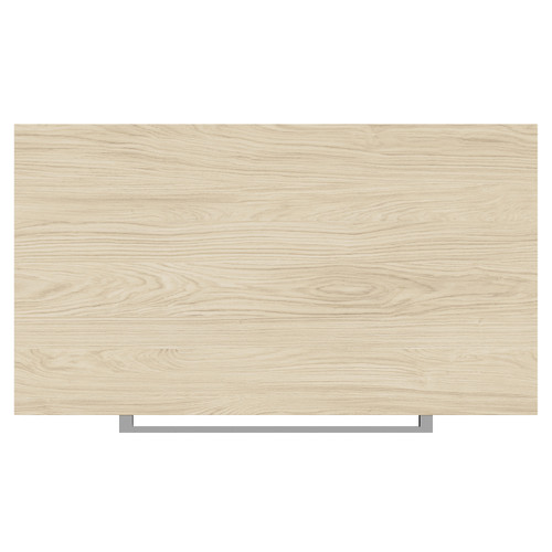 Napoli 460 Light Oak 800mm Wall Mounted 2 Drawer Vanity Unit for Countertop Basins Top View
