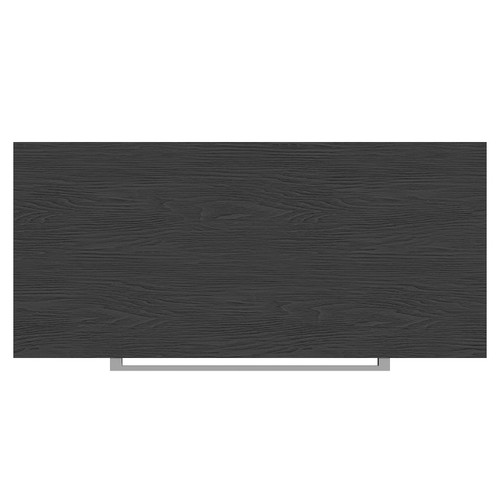 Napoli 390 Nero Oak 800mm Wall Mounted 2 Drawer Vanity Unit for Countertop Basins Top View