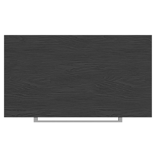 Napoli 460 Nero Oak 800mm Wall Mounted 2 Drawer Vanity Unit for Countertop Basins Top View