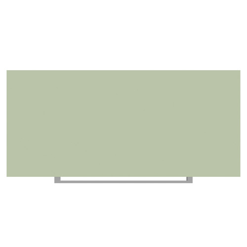 Napoli 390 Olive Green 800mm Wall Mounted 2 Drawer Vanity Unit for Countertop Basins Top View