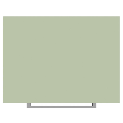 Napoli 460 Olive Green 600mm 2 Drawer Vanity Unit for Countertop Basins Top View